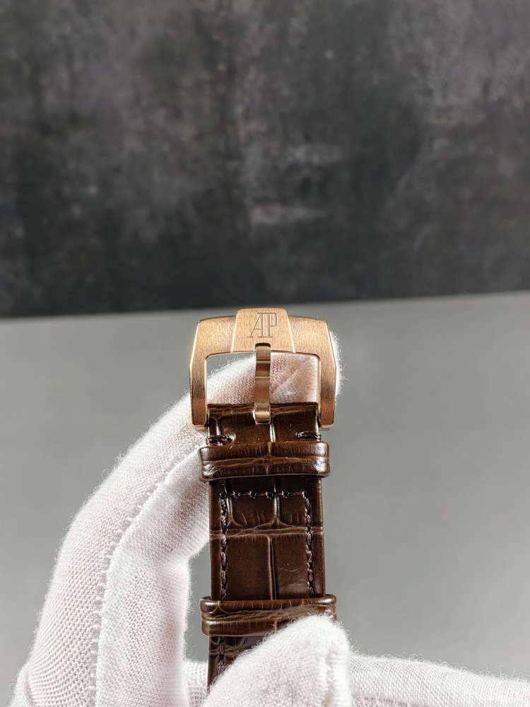 APSF Code 11.59 Selfwinding 15210OR Rose Gold White Dial | 41mm | SA4302 Super Clone Movement