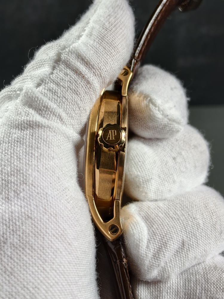 APSF Code 11.59 Selfwinding 15210OR Rose Gold White Dial | 41mm | SA4302 Super Clone Movement