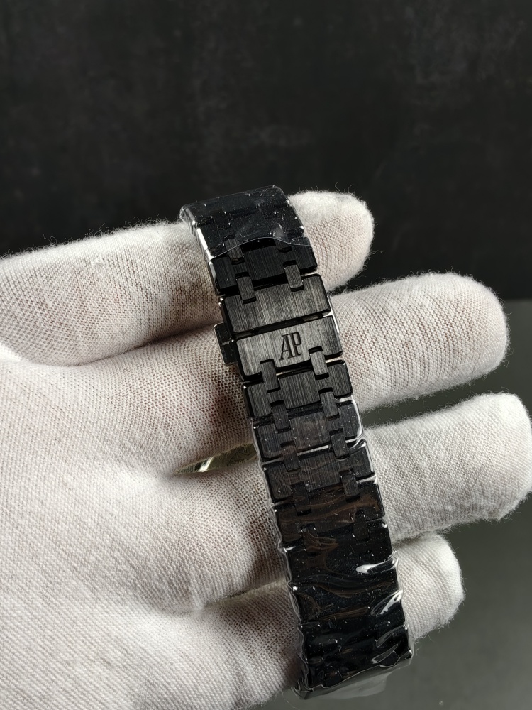 THB Royal Oak 15400 Black Ceramic Blue Dial | 41mm | Clone Calibre 3120 Automatic Movement