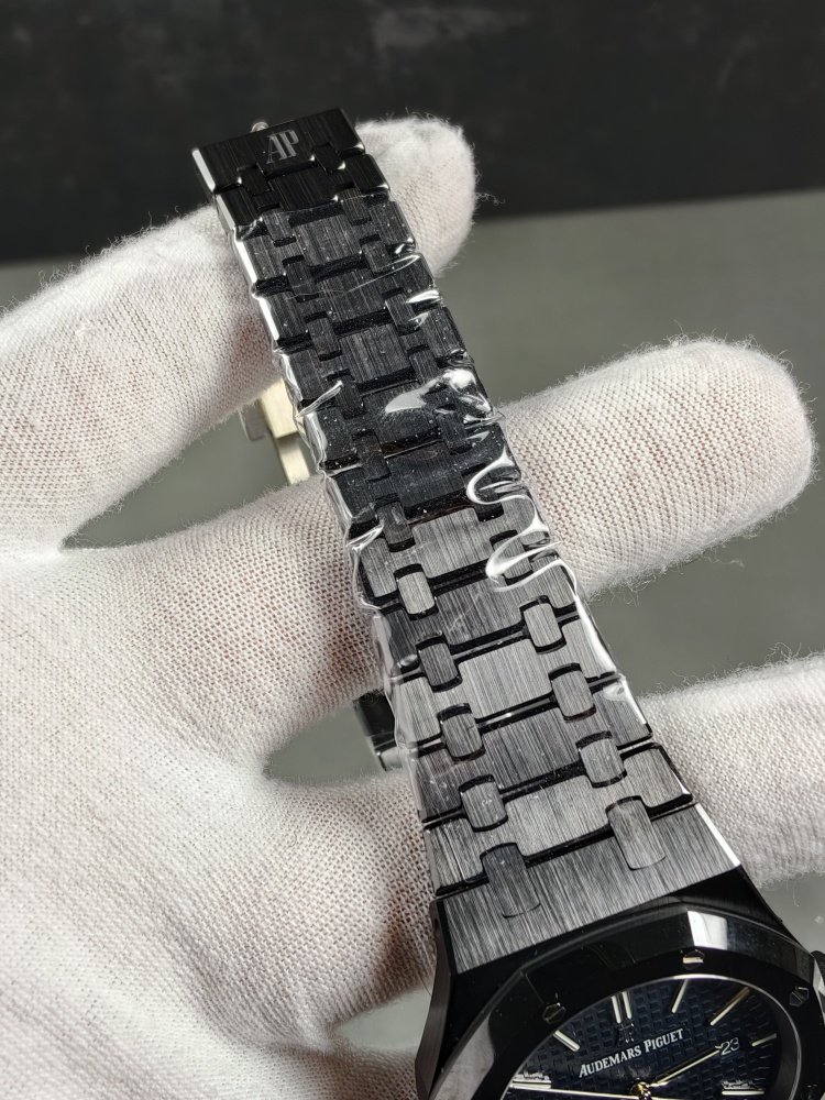THB Royal Oak 15400 Black Ceramic Blue Dial | 41mm | Clone Calibre 3120 Automatic Movement