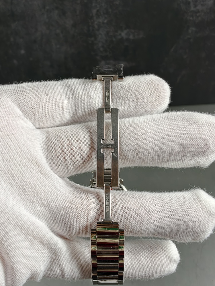 AF Ronde de Cartier Small Model | Stainless Steel Bracelet | Swiss Quartz Movement