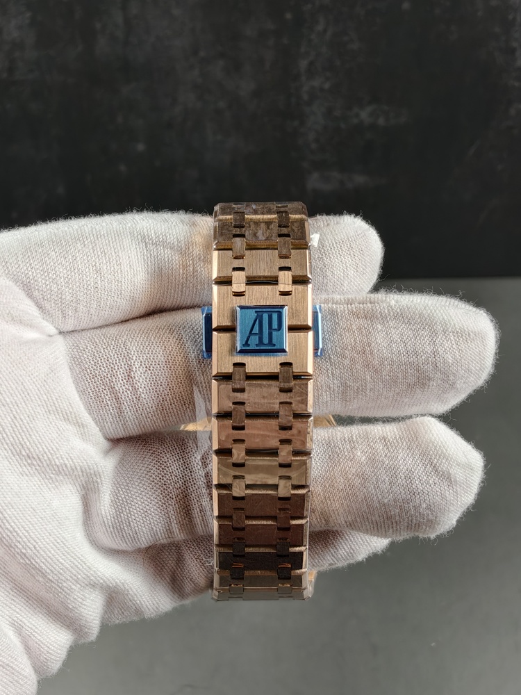 APSF Royal Oak Perpetual Calendar 26574OR Rose Gold Blue Dial | 41mm | SA5134 Super Clone Perpetual Calendar Movement