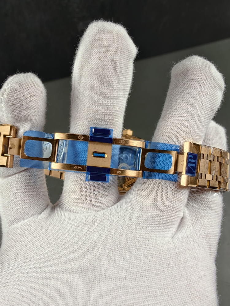 APSF Royal Oak Perpetual Calendar 26574OR Rose Gold Blue Dial | 41mm | SA5134 Super Clone Perpetual Calendar Movement