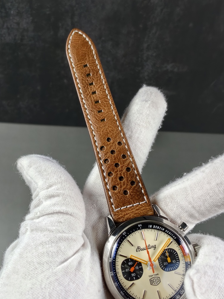 BLS Breitling Top Time Deus Cream Dial | 41mm | A7750 Automatic Chronograph Movement