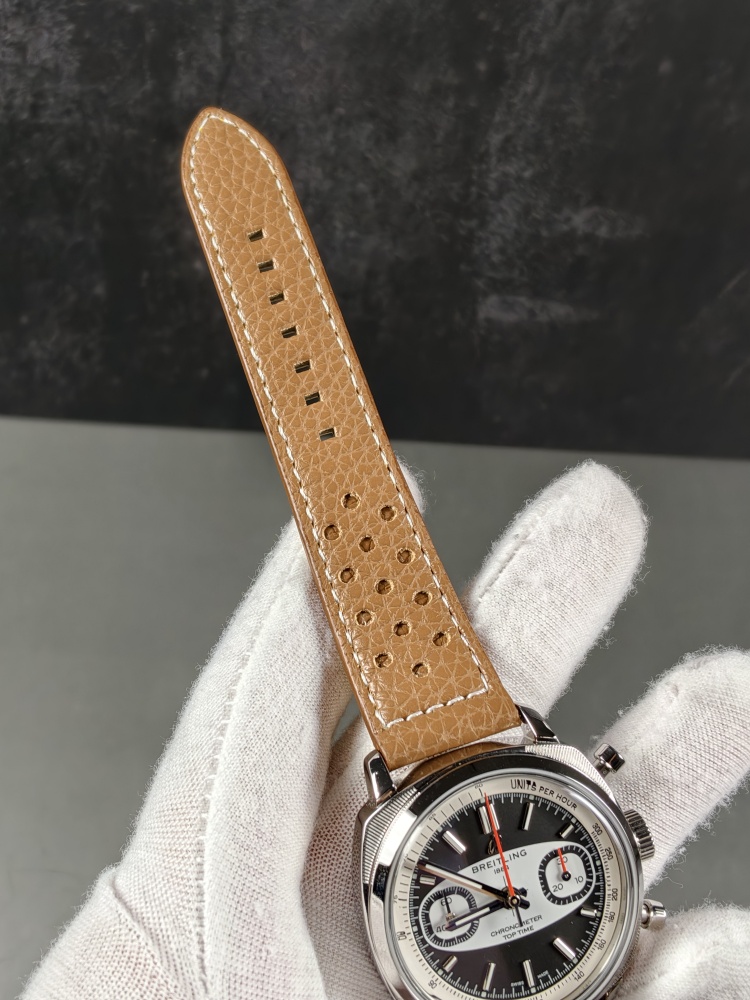 BLS Top Time B01 Racing Black Dial | 38mm | Modified A7750 Automatic Chronograph Movement