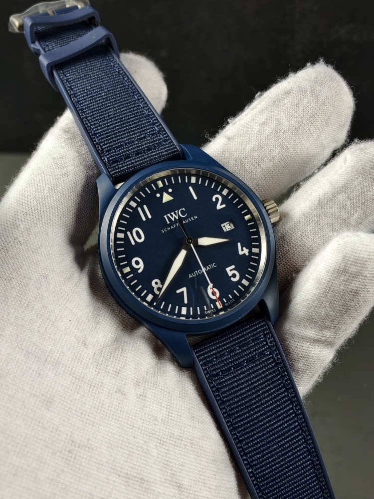 M+ Pilot's Watch "Laureus Sport for Good" Blue Ceramic | 41mm | A2892 Automatic Movement