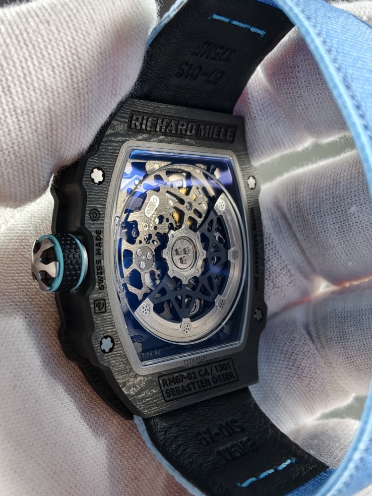 UMI RM 67-02 Tiffany Blue | Latest Version | 38.7mm × 47.5mm | CRMA7 Super Clone Automatic Movement
