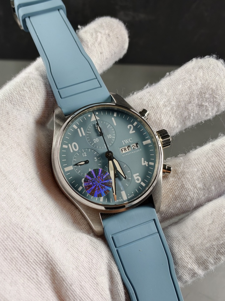 TW Pilot's Watch Chronograph 41 AMG Petronas Green Dial | 41mm | A7750 Automatic Chronograph Movement