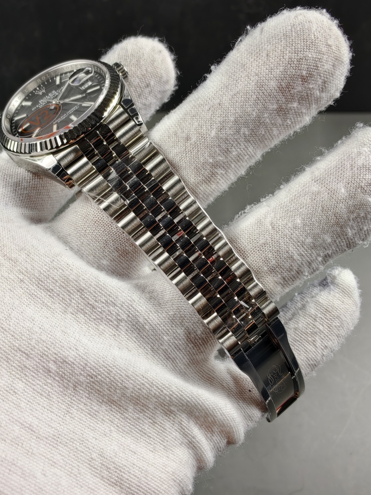 VSF V2 Datejust 36 Black Dial | Fluted Bezel | Jubilee Bracelet | DD3235 Movement