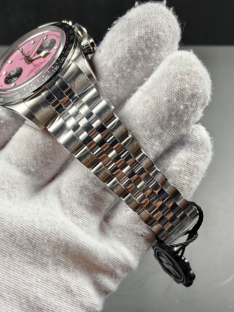 ZF Black Bay Chrono Pink Dial | 41mm | A7750 Automatic Chronograph Movement