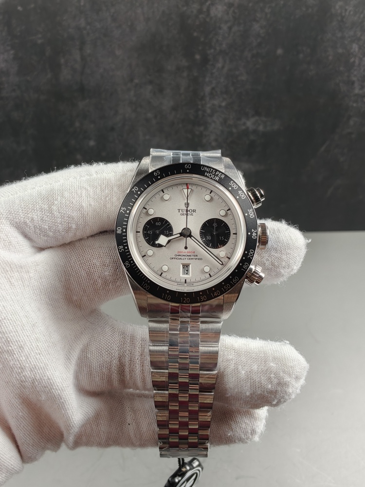 ZF Black Bay Chrono Opaline Dial | 41mm | A7750 Automatic Chronograph Movement