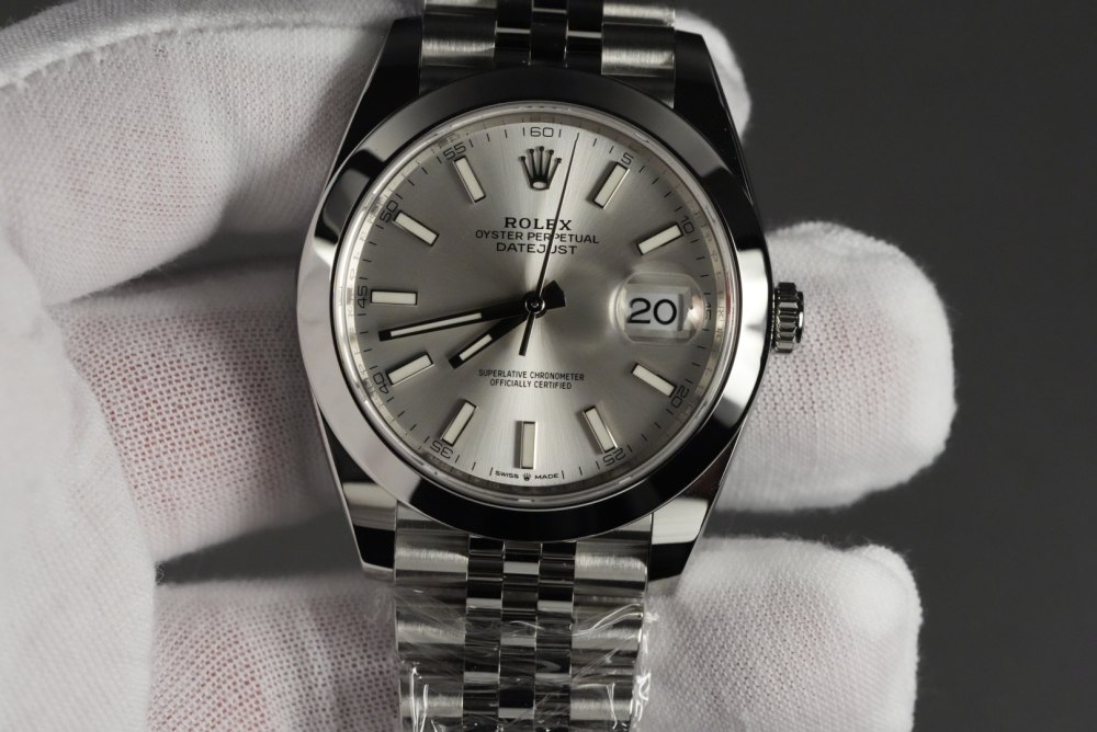 Superfranken Gold V2 Free-Sprung Datejust Silver Dial | 41mm | DD3235 Free-Sprung Super Clone Movement | Genuine Crystal, Dial, Hands, Date Wheel, Bezel & Crown