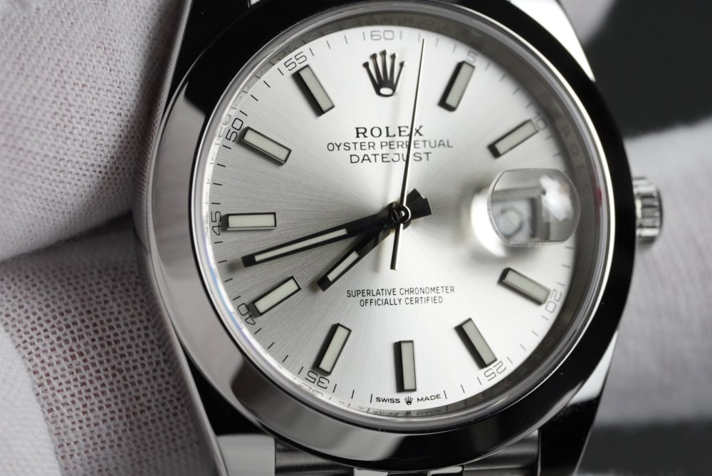 Superfranken Gold V2 Free-Sprung Datejust Silver Dial | 41mm | DD3235 Free-Sprung Super Clone Movement | Genuine Crystal, Dial, Hands, Date Wheel, Bezel & Crown