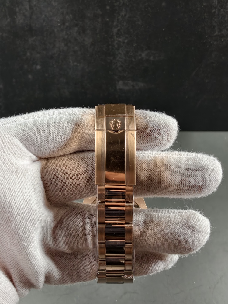 GOLD V4 Root Beer GMT | 40mm | SH3285 Super Clone Movement | Everose Gold & Stainless Steel
