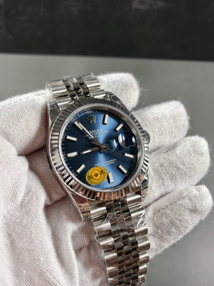 VSF V3 Free-Sprung Datejust Blue Dial | 41mm | Free-Sprung Dandong 3235 Super Clone Movement