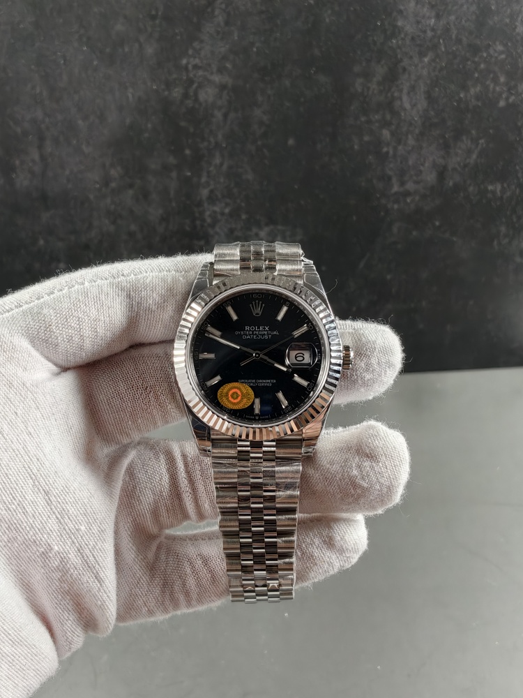 VSF V3 Free-Sprung Datejust Black Dial | 41mm | Free-Sprung Dandong 3235 Super Clone Movement