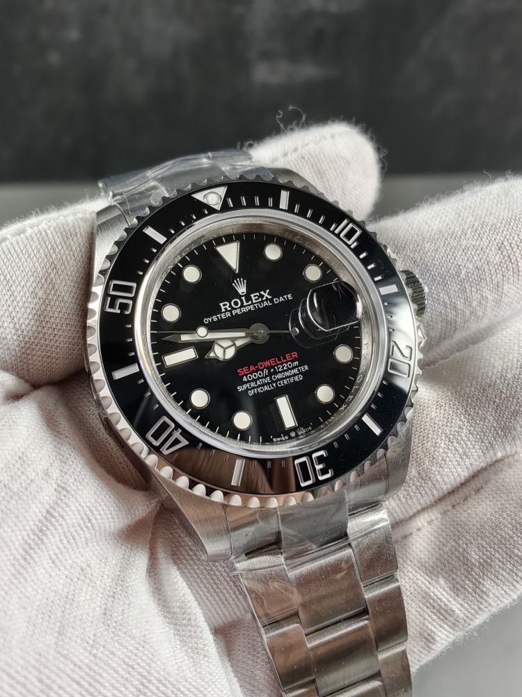 QF Free-Sprung Sea-Dweller Red Text | 43mm | Free-Sprung JH3235 Super Clone Movement