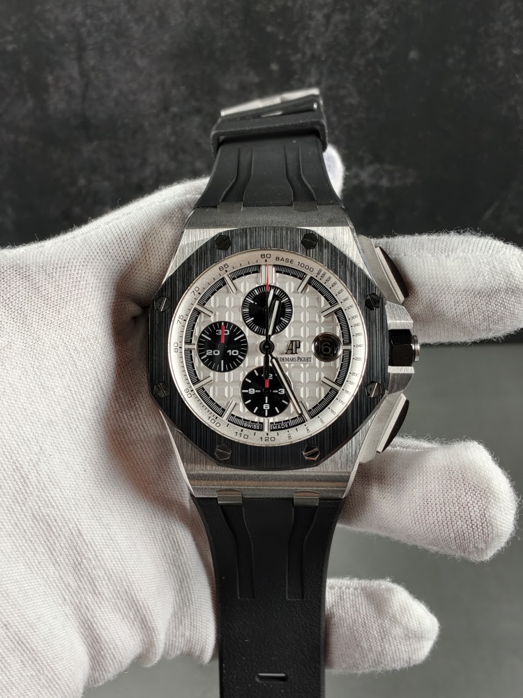 APP Royal Oak Offshore Chronograph 26400 Silver Dial | 44mm | A7750 Automatic Chronograph Movement