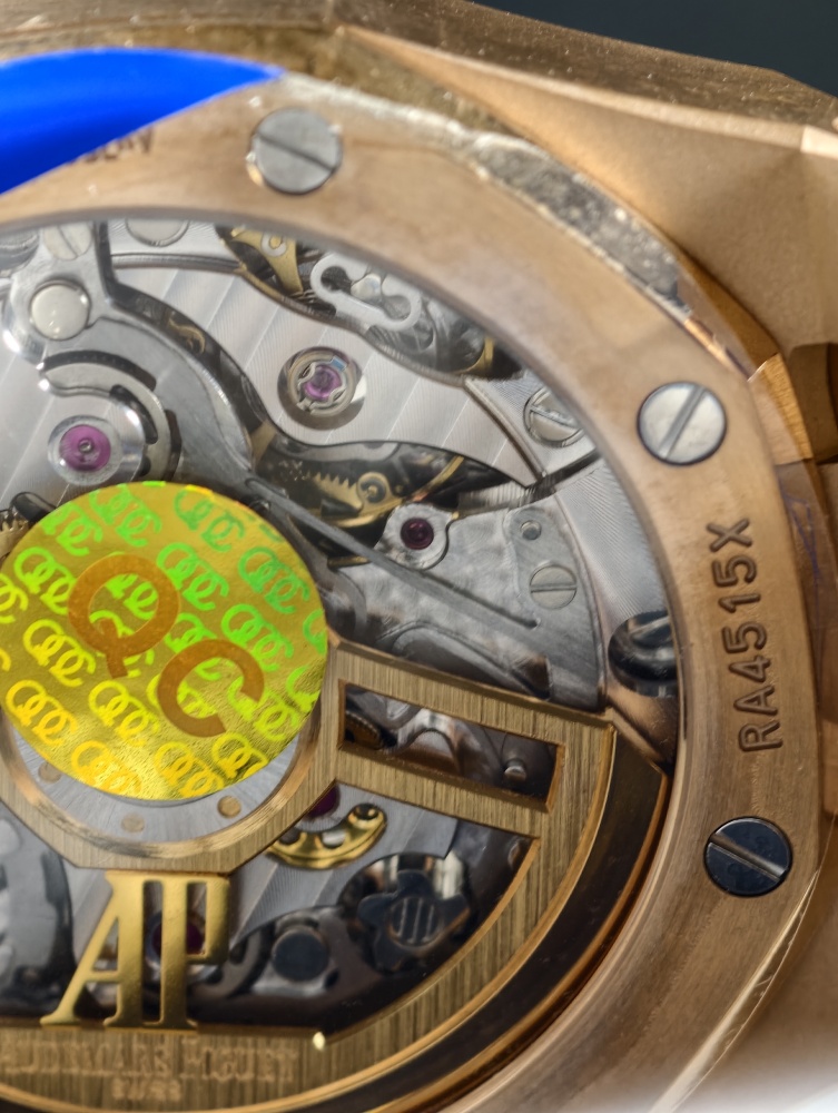 APSF V2 Royal Oak Rose Gold Black Dial | 41mm | Free-Sprung 4302 Super Clone Movement