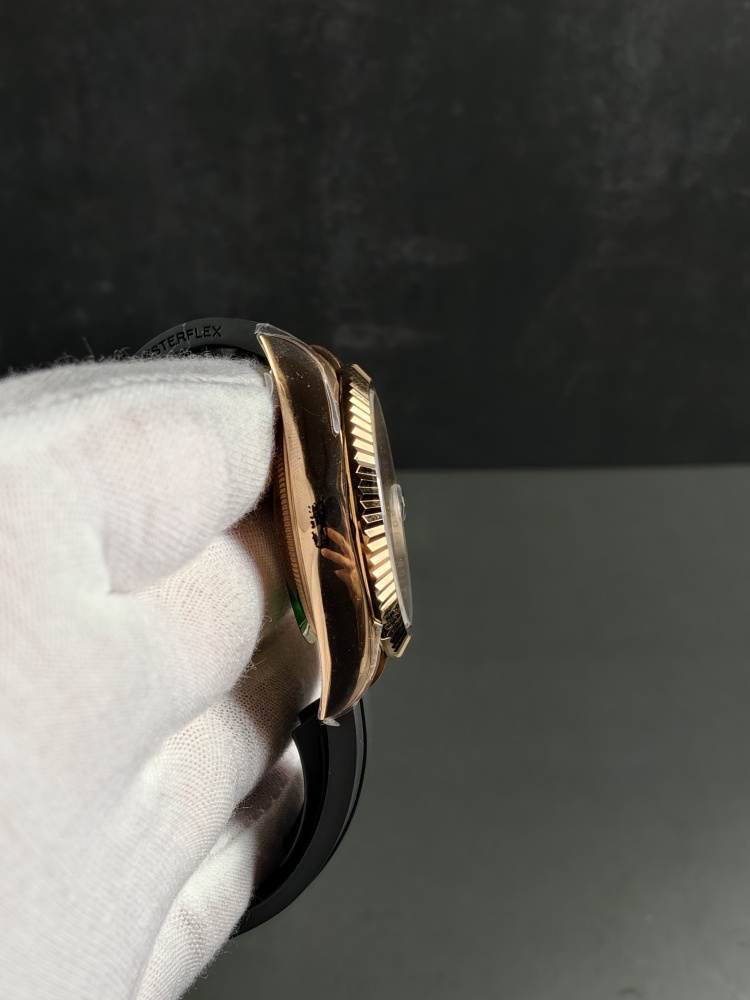 3B Weighted Sky-Dweller Rose Gold Rhodium Dial | 42mm | 186g | Super Clone 9002 Annual Calendar Movement