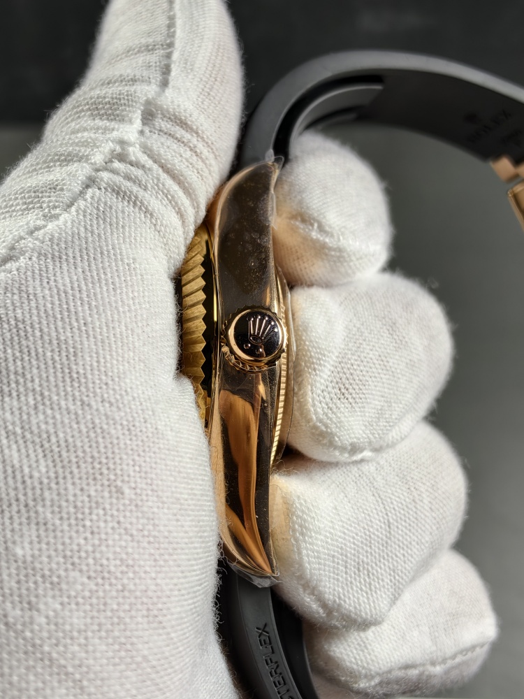 3B Weighted Sky-Dweller Rose Gold Rhodium Dial | 42mm | 186g | Super Clone 9002 Annual Calendar Movement