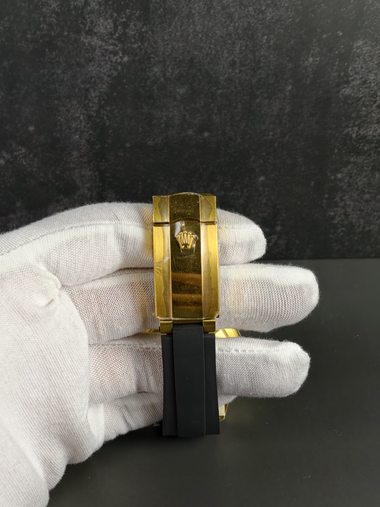 3B Weighted Sky-Dweller Yellow Gold Black Dial | 42mm | 186g | Super Clone 9002 Annual Calendar Movement