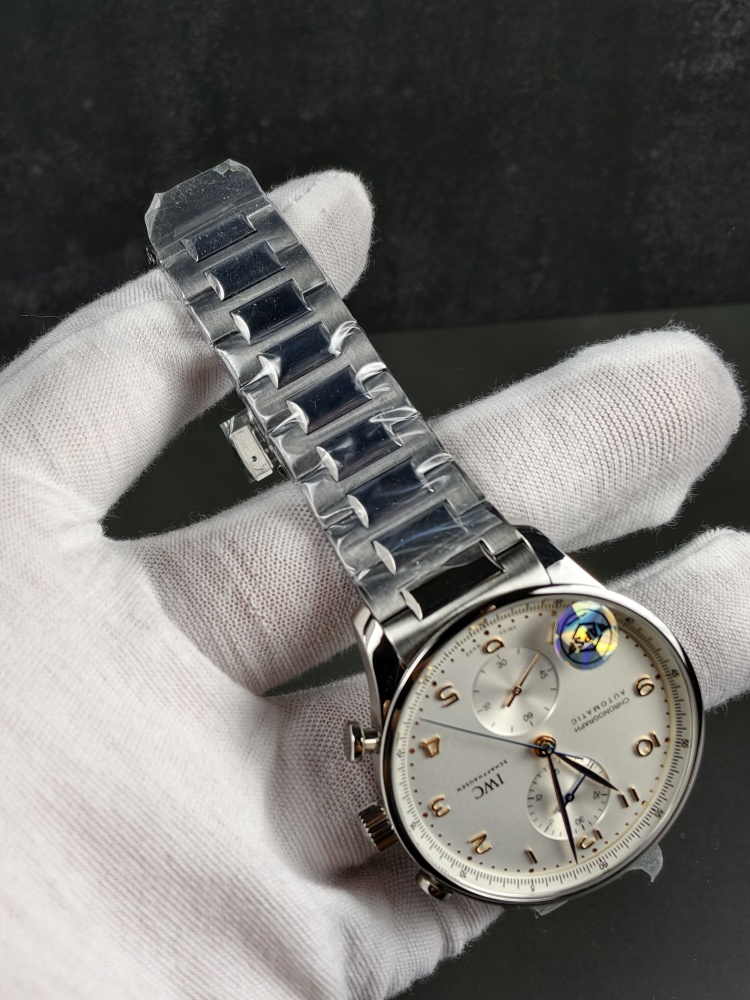 APSF Portugieser Chronograph White Dial Rose Gold Accents | 41mm | Dandong 69355 Super Clone Movement