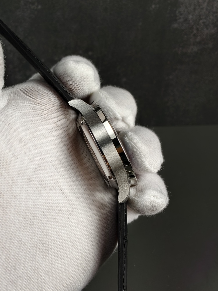 ZF Portugieser Chronograph Black Dial | 41mm | Custom Slim Automatic Chronograph Movement (Cal. 69355 Style)