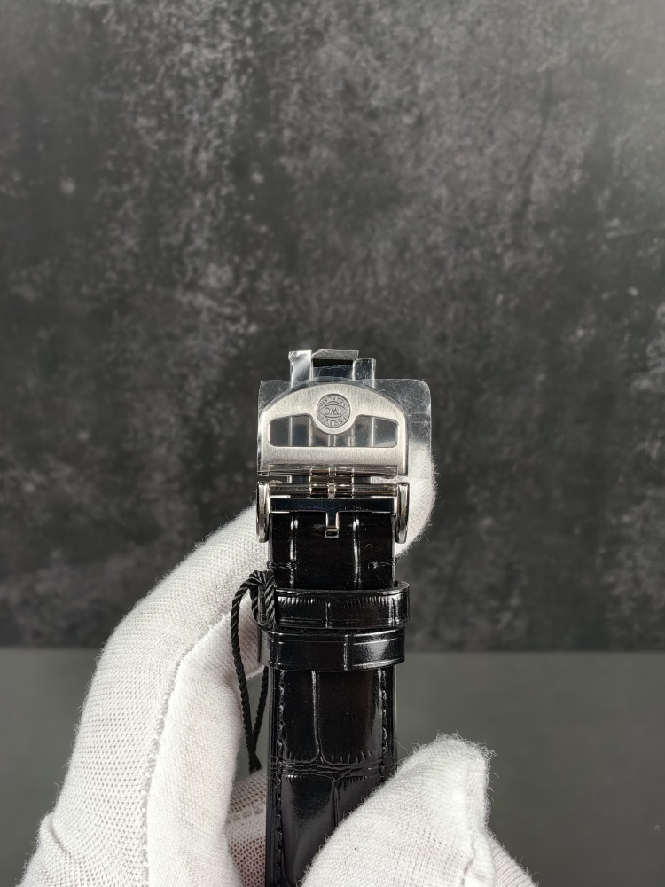 ZF Portugieser Chronograph Black Dial | 41mm | Custom Slim Automatic Chronograph Movement (Cal. 69355 Style)