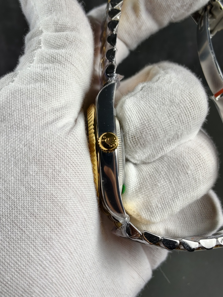 RW Free-Sprung Datejust Two-Tone Yellow Gold Diamond Dial | 36mm | Free-Sprung JH3235 Super Clone Movement | Jubilee Bracelet | Fluted Bezel
