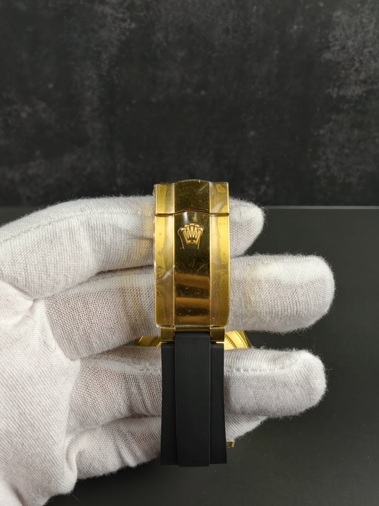 3B Weighted Sky-Dweller Yellow Gold Champagne Dial | 42mm | 186g | Super Clone 9002 Annual Calendar Movement | Oysterflex (E+F)