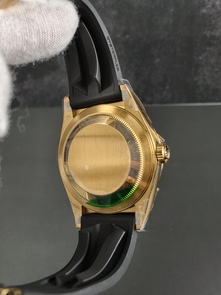 3B Weighted Sky-Dweller Yellow Gold Champagne Dial | 42mm | 186g | Super Clone 9002 Annual Calendar Movement | Oysterflex (E+F)