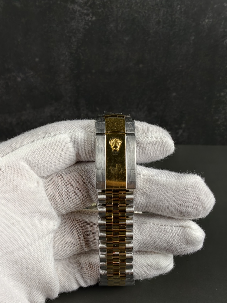RW Free-Sprung Datejust Two-Tone Yellow Gold White Dial | 36mm | Free-Sprung JH3235 Super Clone Movement | Jubilee Bracelet | Fluted Bezel