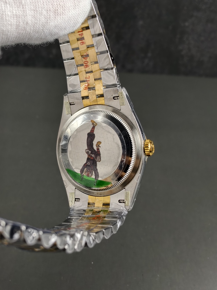 RW Free-Sprung Datejust Two-Tone Yellow Gold White Dial | 36mm | Free-Sprung JH3235 Super Clone Movement | Jubilee Bracelet | Fluted Bezel