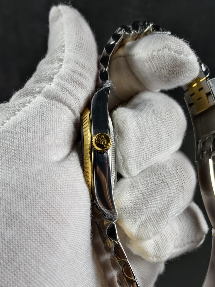 RW Free-Sprung Datejust Two-Tone Yellow Gold White Dial | 36mm | Free-Sprung JH3235 Super Clone Movement | Jubilee Bracelet | Fluted Bezel
