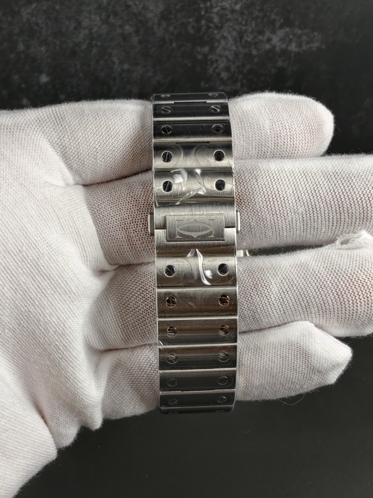 RICH Santos de Cartier Skeleton WHSA0015 | 39.8mm | 9611 MC Clone Manual-Wind Movement