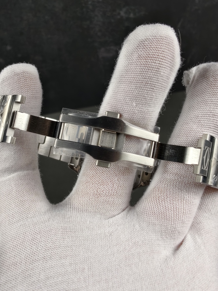 RICH Santos de Cartier Skeleton WHSA0015 | 39.8mm | 9611 MC Clone Manual-Wind Movement