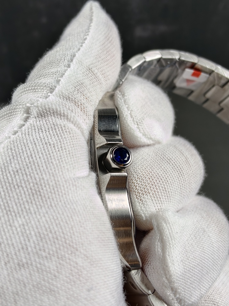 RICH Santos de Cartier Skeleton WHSA0015 | 39.8mm | 9611 MC Clone Manual-Wind Movement