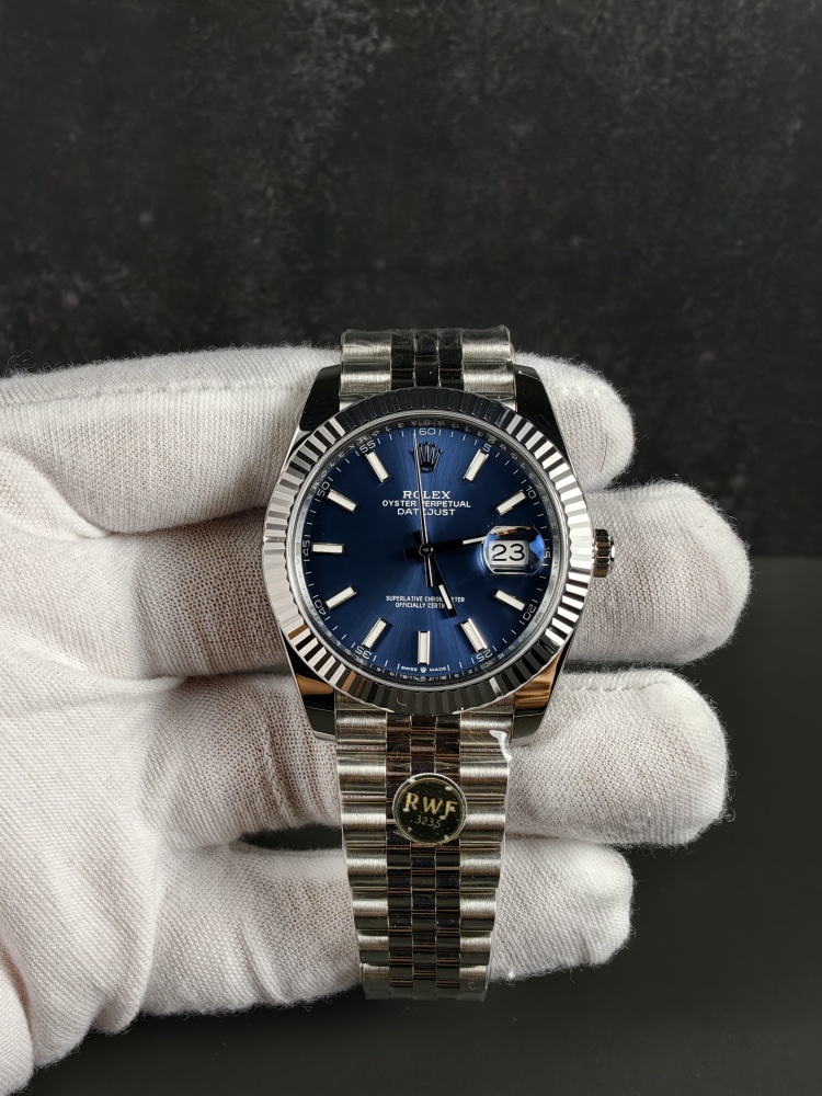 RW Free-Sprung Datejust Blue Dial | 41mm | Free-Sprung JH3235 Super Clone Movement