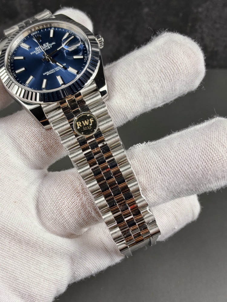 RW Free-Sprung Datejust Blue Dial | 41mm | Free-Sprung JH3235 Super Clone Movement