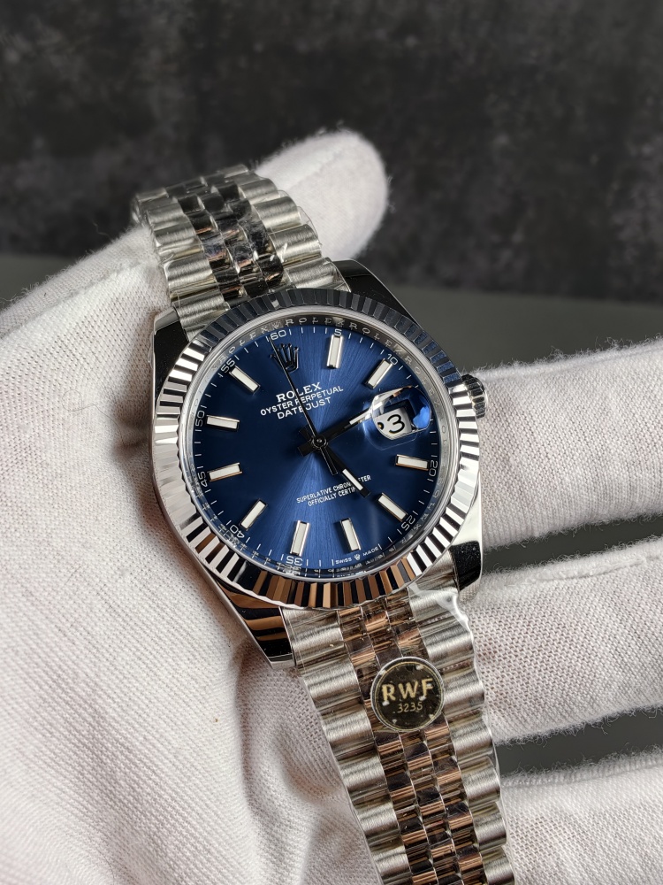 RW Free-Sprung Datejust Blue Dial | 41mm | Free-Sprung JH3235 Super Clone Movement