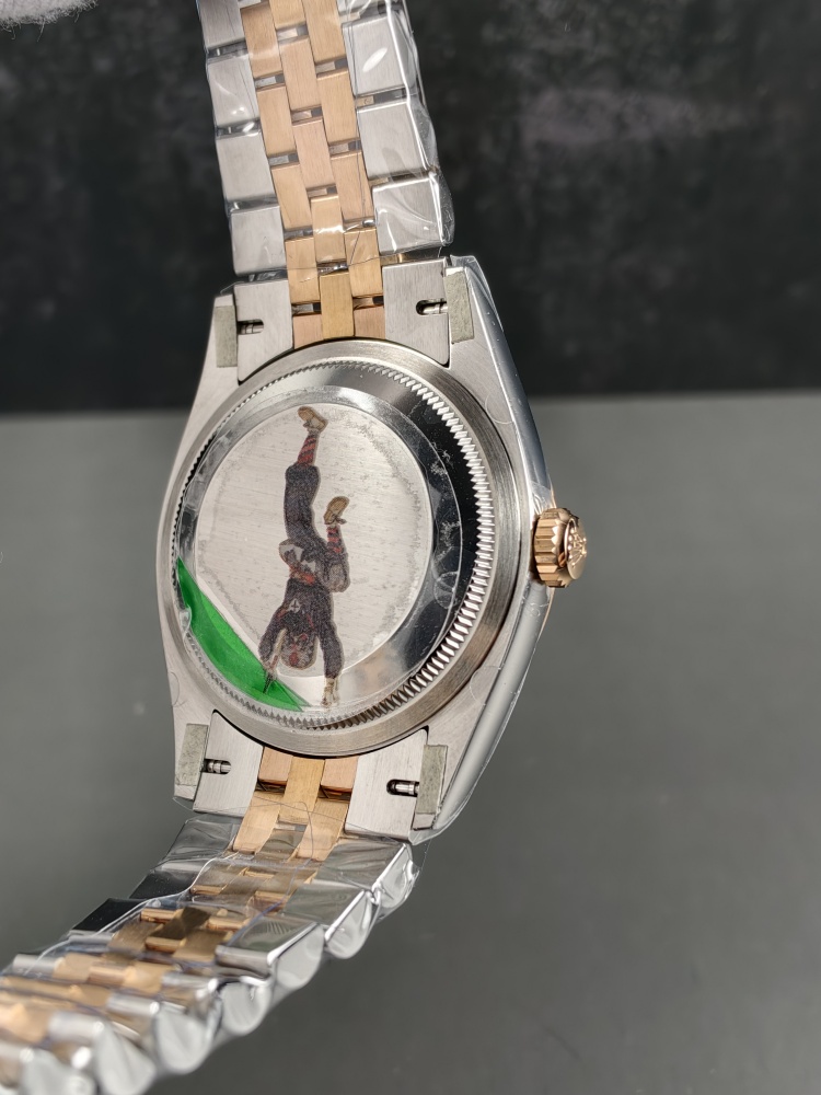 RW Free-Sprung Datejust Two-Tone Rose Gold Wimbledon Dial | 36mm | Free-Sprung JH3235 Super Clone Movement | Jubilee Bracelet | Fluted Bezel
