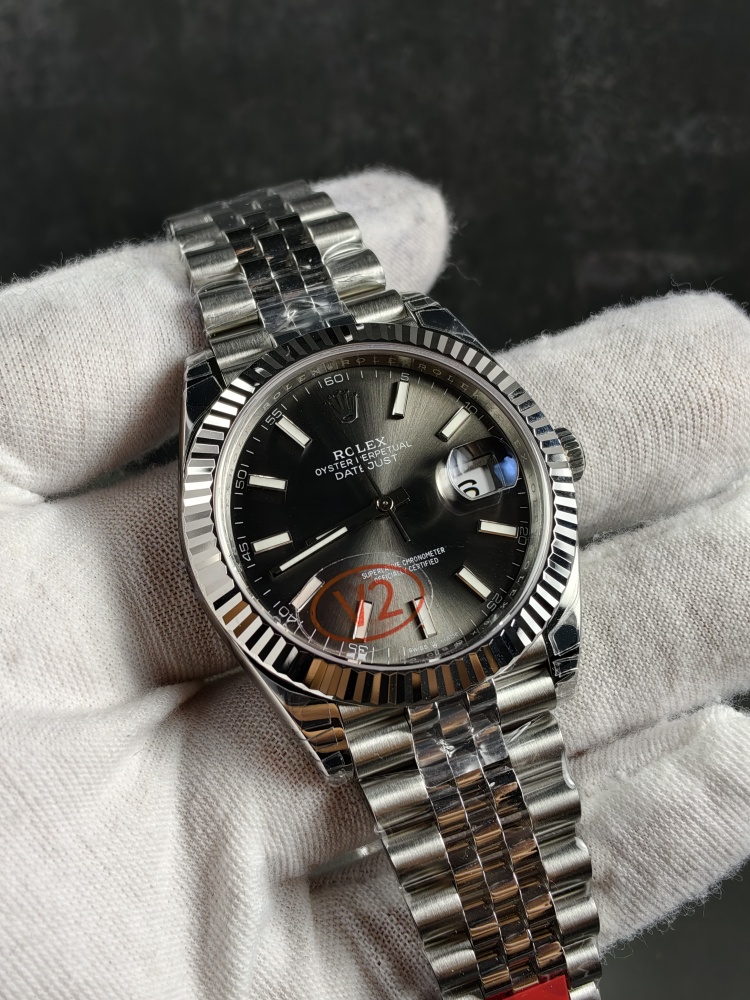 VSF V2 Free-Sprung Datejust Rhodium Dial | 41mm | DD3235 Super Clone Movement