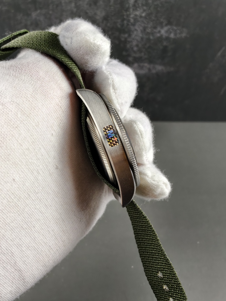 M+ Pelagos FXD GMT Matte Black Dial | 42mm | Miyota 9075 True GMT Automatic Movement | Green Fabric Strap