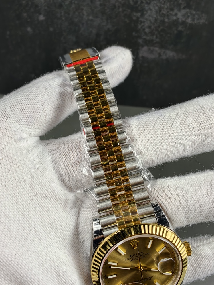 VSF V2 Free-Sprung Datejust Two-Tone Yellow Gold Gold Dial | 41mm | DD3235 Super Clone Movement