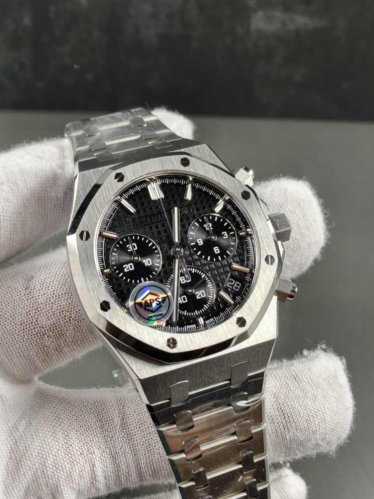 APSF V2 Free-Sprung Royal Oak Chronograph 26240 Black Dial | 41mm | SA4401 Super Clone Movement