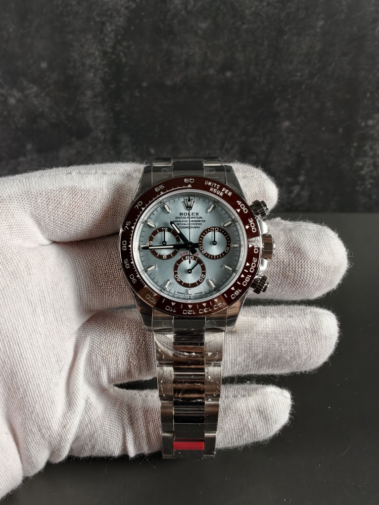 VSF Weighted Platinum Daytona Ice Blue Dial | 40mm | DD4131 Movement