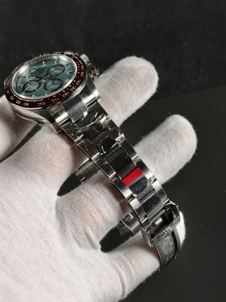 VSF Weighted Platinum Daytona Ice Blue Dial | 40mm | DD4131 Movement