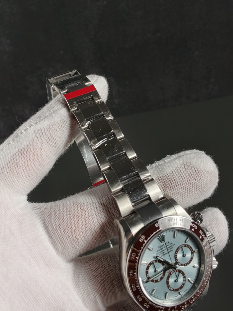 VSF Weighted Platinum Daytona Ice Blue Dial | 40mm | DD4131 Movement