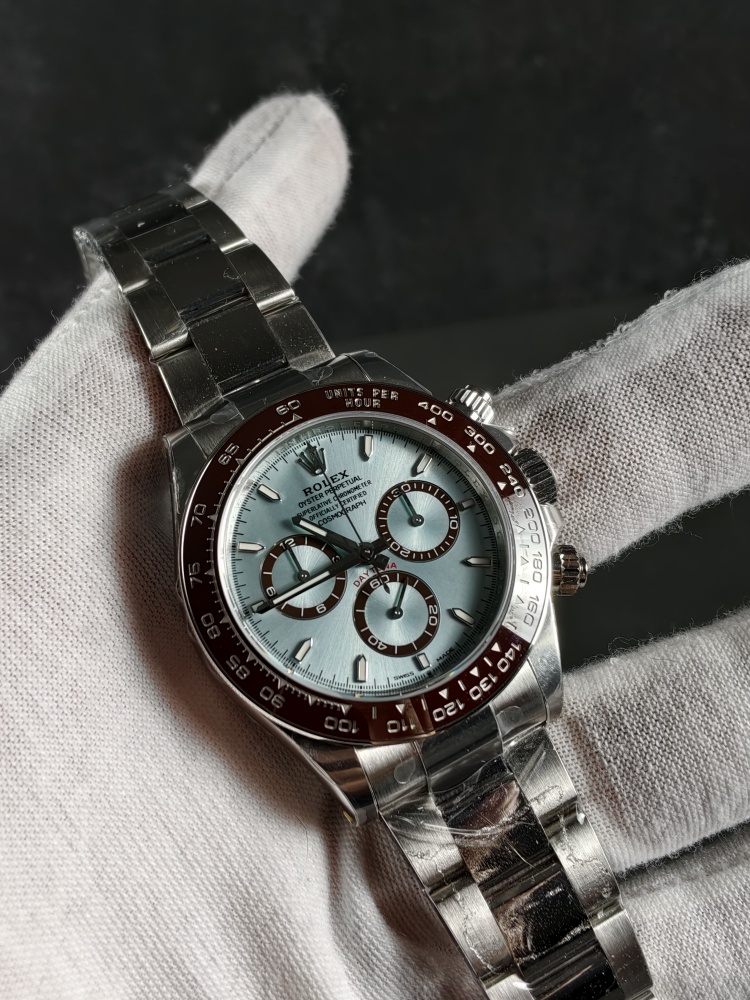 VSF Weighted Platinum Daytona Ice Blue Dial | 40mm | DD4131 Movement